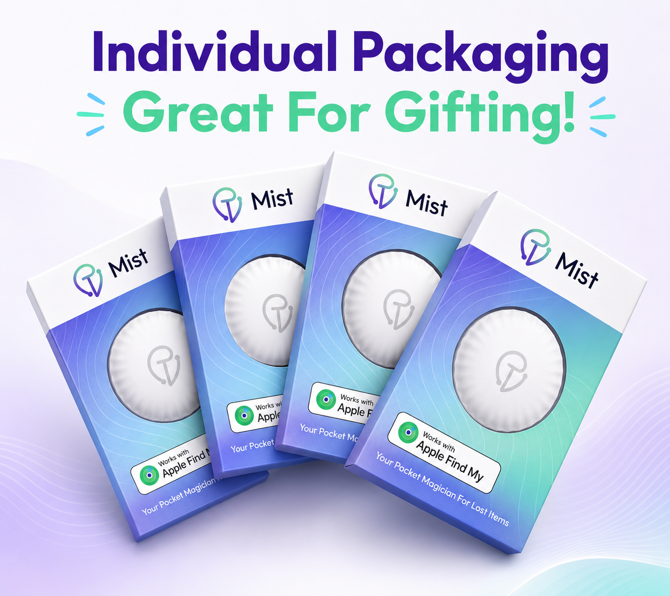 Individual packaging — great for gifting
