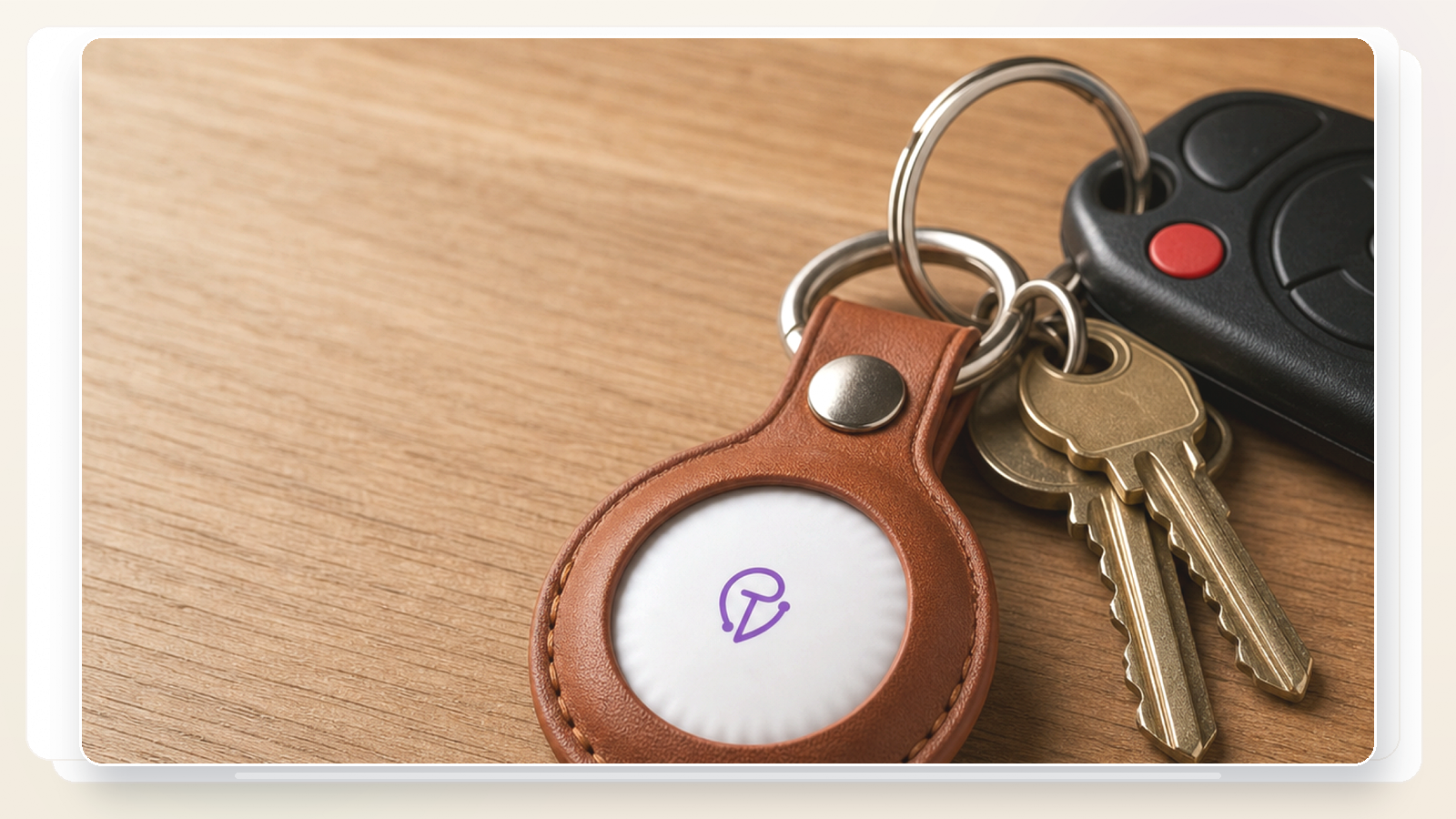 Tracker Mist on a keyring